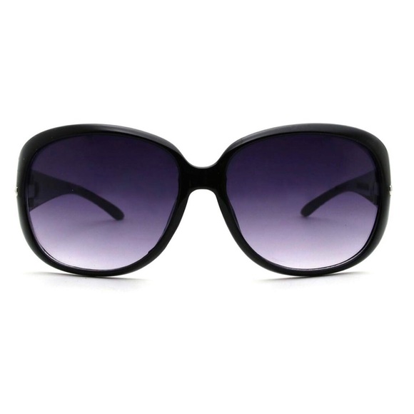 6/$25 Bundle 
Black Vtg Classic Designer Oval Retro Sunglasses - Picture 2 of 3